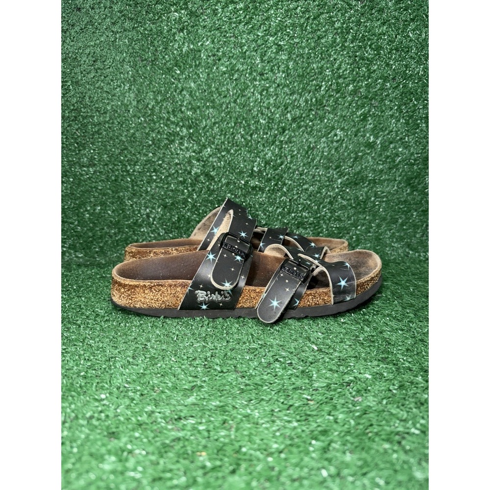 Birkenstock Birki's Nepal Cross Strap Sandals Shiny Stars Women Size 8 US 39 EU